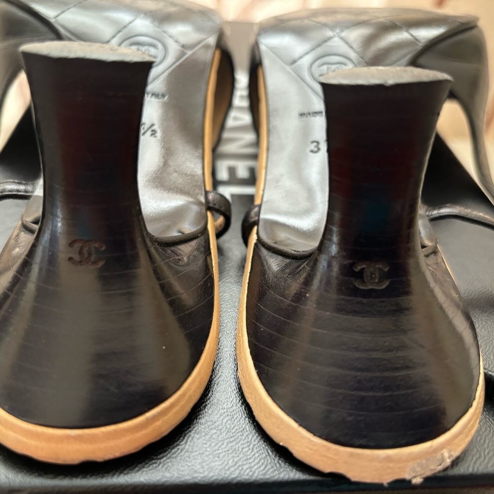 🆕 Chanel cc stitching Slingback, in Box - Picture 7 of 9